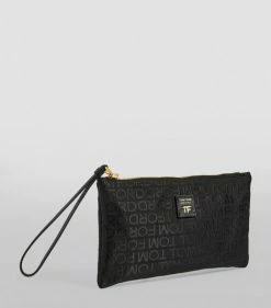 TOM FORD All-Over Logo Flat Travel Pouch U9000 Pouches 8 TOM FORD All-Over Logo Flat Travel Pouch U9000 Pouches -Tom Ford Store tom ford all over logo flat travel pouch 17782370 37486559 1000