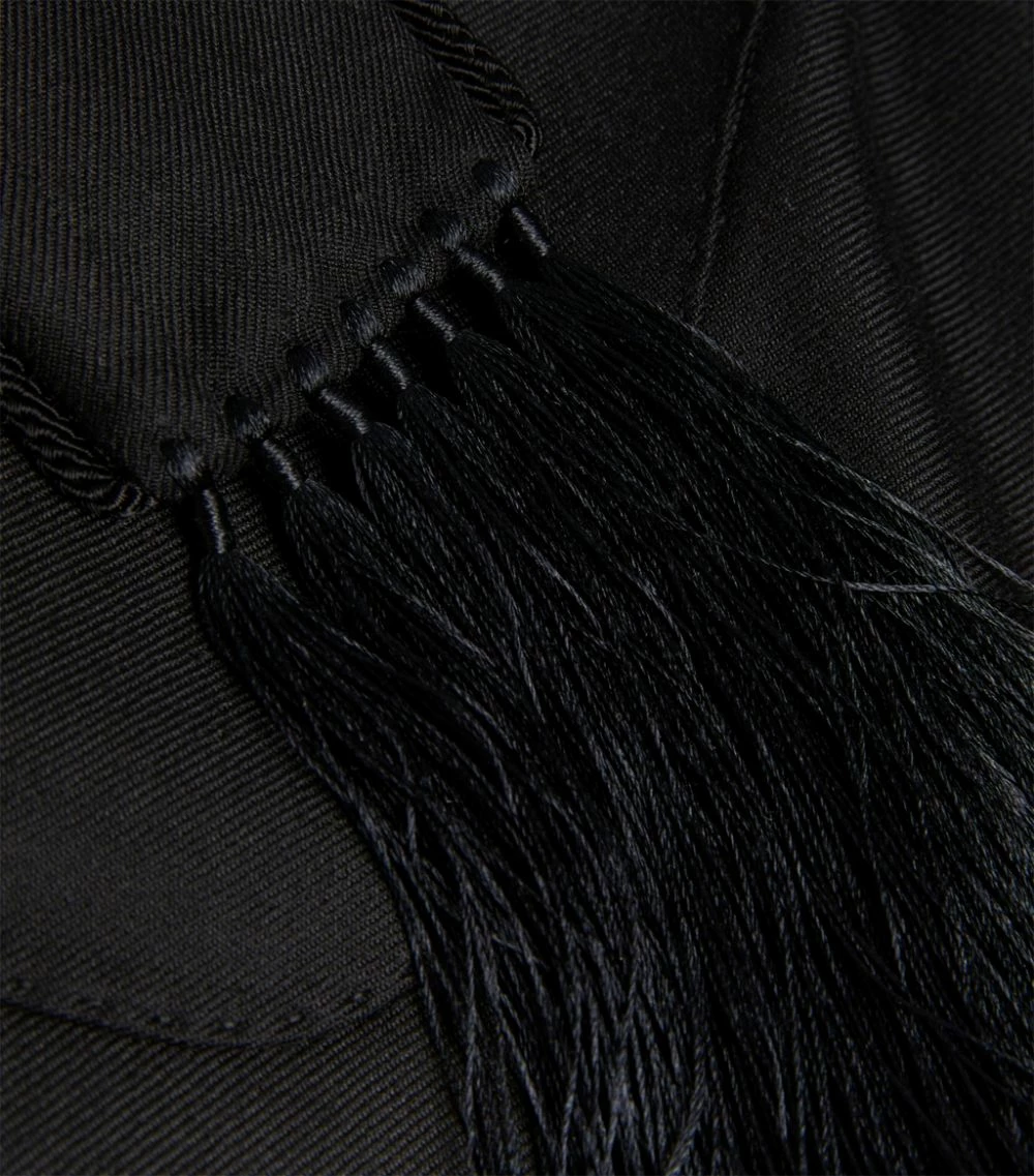 TOM FORD Cashmere Twill Robe 001 BLK SLD Dressing Gowns 5 TOM FORD Cashmere Twill Robe 001 BLK SLD Dressing Gowns - Image 5