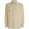 TOM FORD Corduroy Shirt 272 LT BGE SLD Casual Shirts