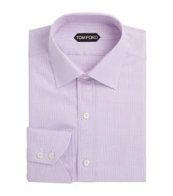 TOM FORD Cotton Shirt 676 BR PNK CK Formal Shirts