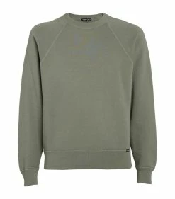 TOM FORD Cotton Sweatshirt 452 LT BLU SLD Sweatshirts