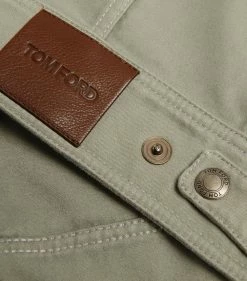 TOM FORD Cotton Zip-Up Jacket 022 DK GRY SLD Bomber Jackets -Tom Ford Store tom ford cotton zip up jacket 17531570 36855328 1000