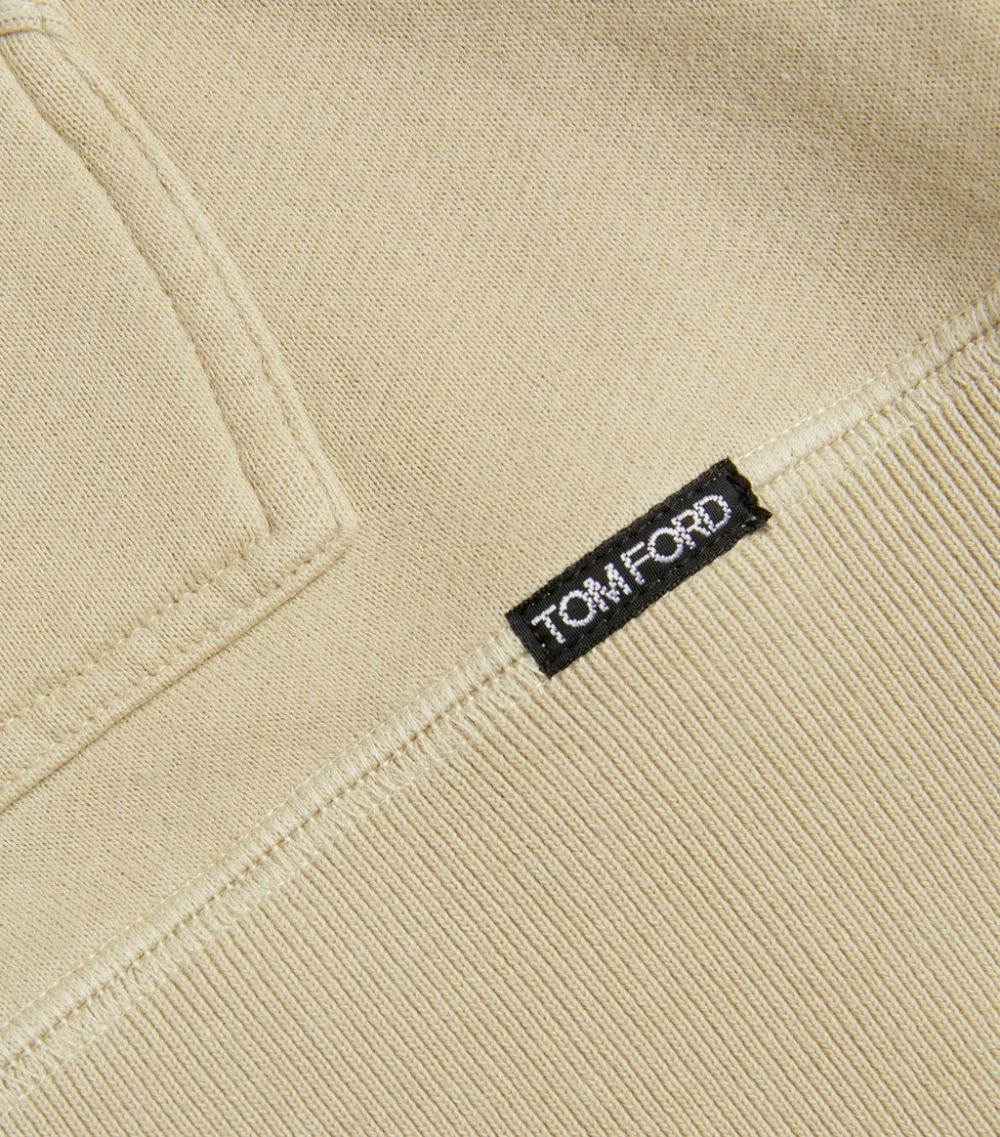 TOM FORD Garment-Dyed Hoodie 272 LT BGE SLD Hoodies 5 TOM FORD Garment-Dyed Hoodie 272 LT BGE SLD Hoodies - Image 5