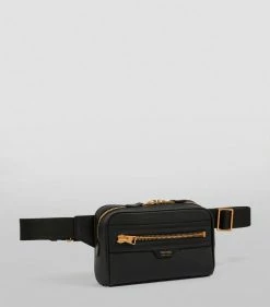 TOM FORD Leather Buckley Belt Bag U9000 BLACK Belts -Tom Ford Store tom ford leather buckley belt bag 16354474 31303320 1000