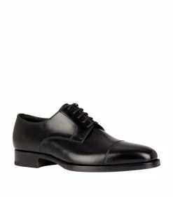 TOM FORD Leather Gianni Derby Shoes NER BLK Smart Shoes