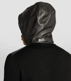 TOM FORD Leather-Panelled Jacket 001 BLK SLD Leather Jackets 11 TOM FORD Leather-Panelled Jacket 001 BLK SLD Leather Jackets -Tom Ford Store tom ford leather panelled jacket 17202085 34802482 1000