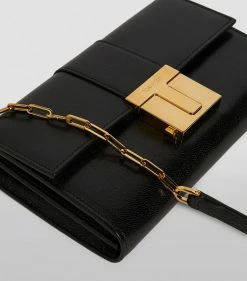TOM FORD Leather T-Clasp Chain Shoulder Bag u9000 Shoulder Bags 9 TOM FORD Leather T-Clasp Chain Shoulder Bag u9000 Shoulder Bags -Tom Ford Store tom ford leather t clasp chain shoulder bag 16455532 31893140 1000