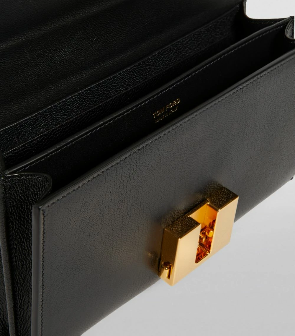 TOM FORD Leather T-Clasp Chain Shoulder Bag u9000 Shoulder Bags 4 TOM FORD Leather T-Clasp Chain Shoulder Bag u9000 Shoulder Bags - Image 4