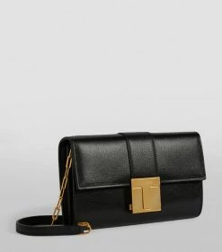 TOM FORD Leather T-Clasp Chain Shoulder Bag u9000 Shoulder Bags 7 TOM FORD Leather T-Clasp Chain Shoulder Bag u9000 Shoulder Bags -Tom Ford Store tom ford leather t clasp chain shoulder bag 16455532 31894554 1000