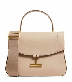 TOM FORD Leather Tara Top-Handle Bag U8006 Top Handle Bags