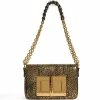 TOM FORD Medium Python Natalia Shoulder Bag AGO Top Handle Bags