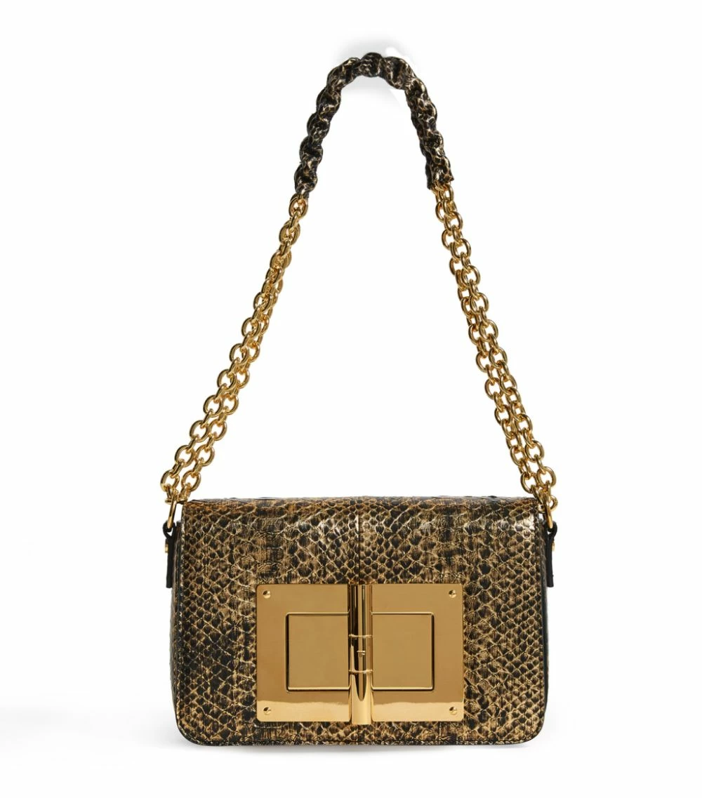 TOM FORD Medium Python Natalia Shoulder Bag AGO Top Handle Bags 1 TOM FORD Medium Python Natalia Shoulder Bag AGO Top Handle Bags