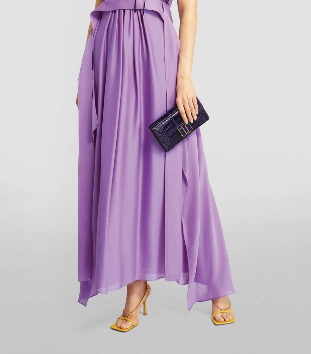 TOM FORD Mini Croc-Embossed Leather T Clasp Bag U6039 Mini Bags 5 TOM FORD Mini Croc-Embossed Leather T Clasp Bag U6039 Mini Bags - Image 5