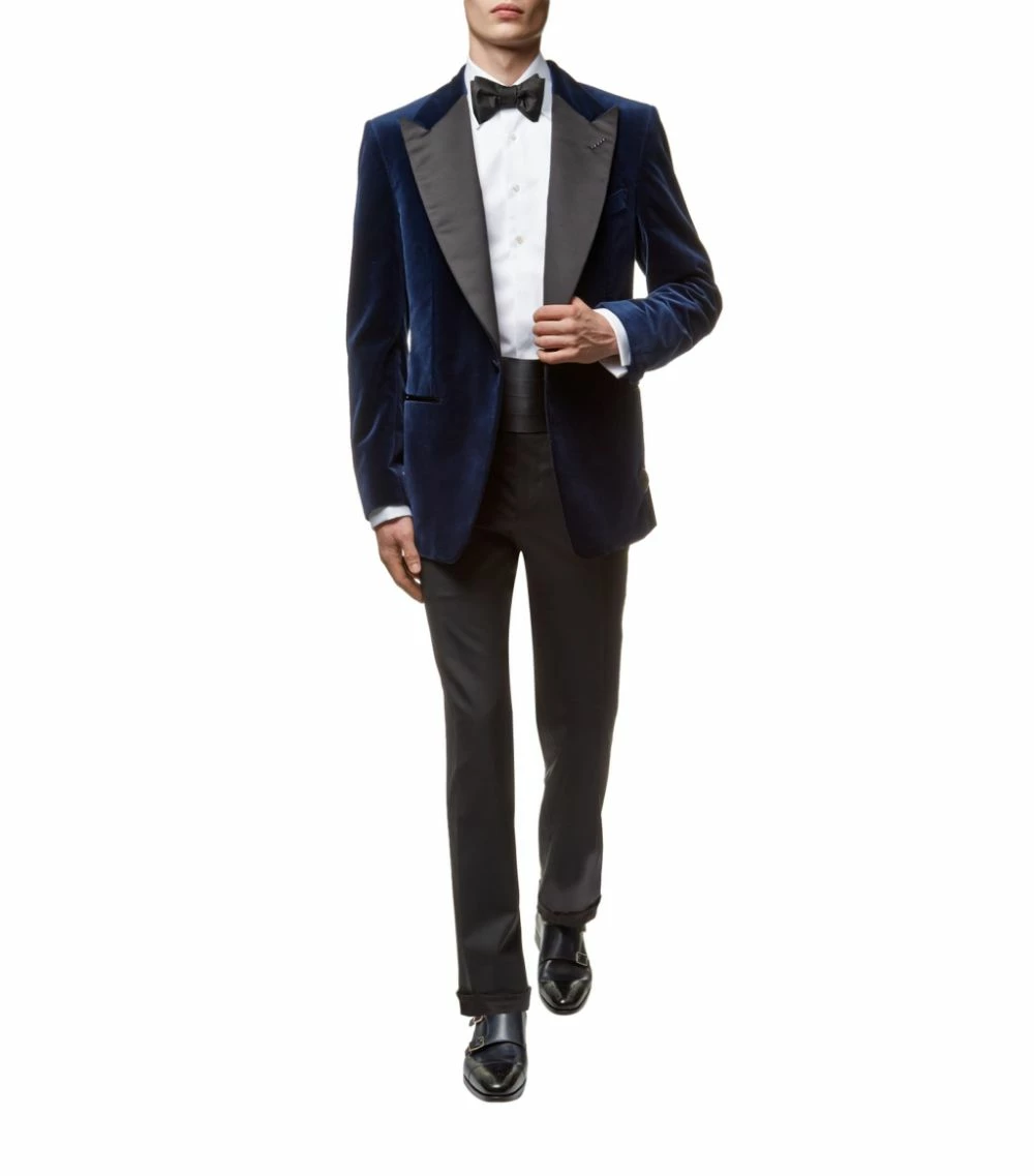 TOM FORD Piqué Cocktail Shirt WHITE Formal Shirts 3 TOM FORD Piqué Cocktail Shirt WHITE Formal Shirts - Image 3