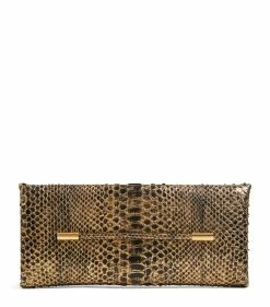 TOM FORD Python Ava Clutch Bag U2006 Clutch Bags