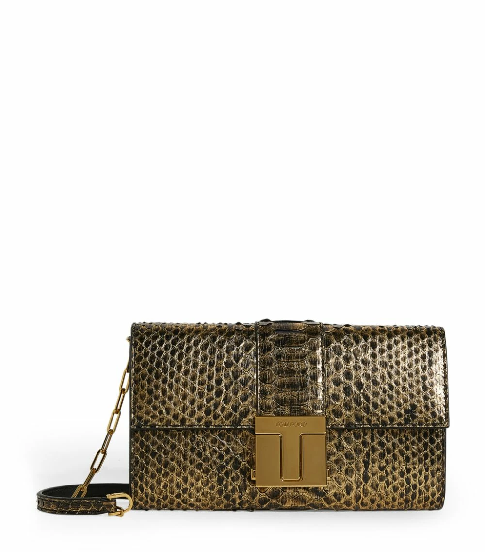 TOM FORD Python T Clasp Shoulder Bag U2006 Shoulder Bags 1 TOM FORD Python T Clasp Shoulder Bag U2006 Shoulder Bags