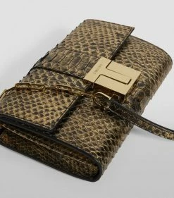 TOM FORD Python T Clasp Shoulder Bag U2006 Shoulder Bags 11 TOM FORD Python T Clasp Shoulder Bag U2006 Shoulder Bags -Tom Ford Store tom ford python t clasp shoulder bag 16456080 31682272 1000