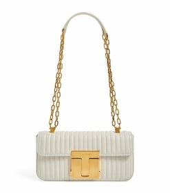 TOM FORD Quilted Leather Shoulder Bag U1003 Shoulder Bags