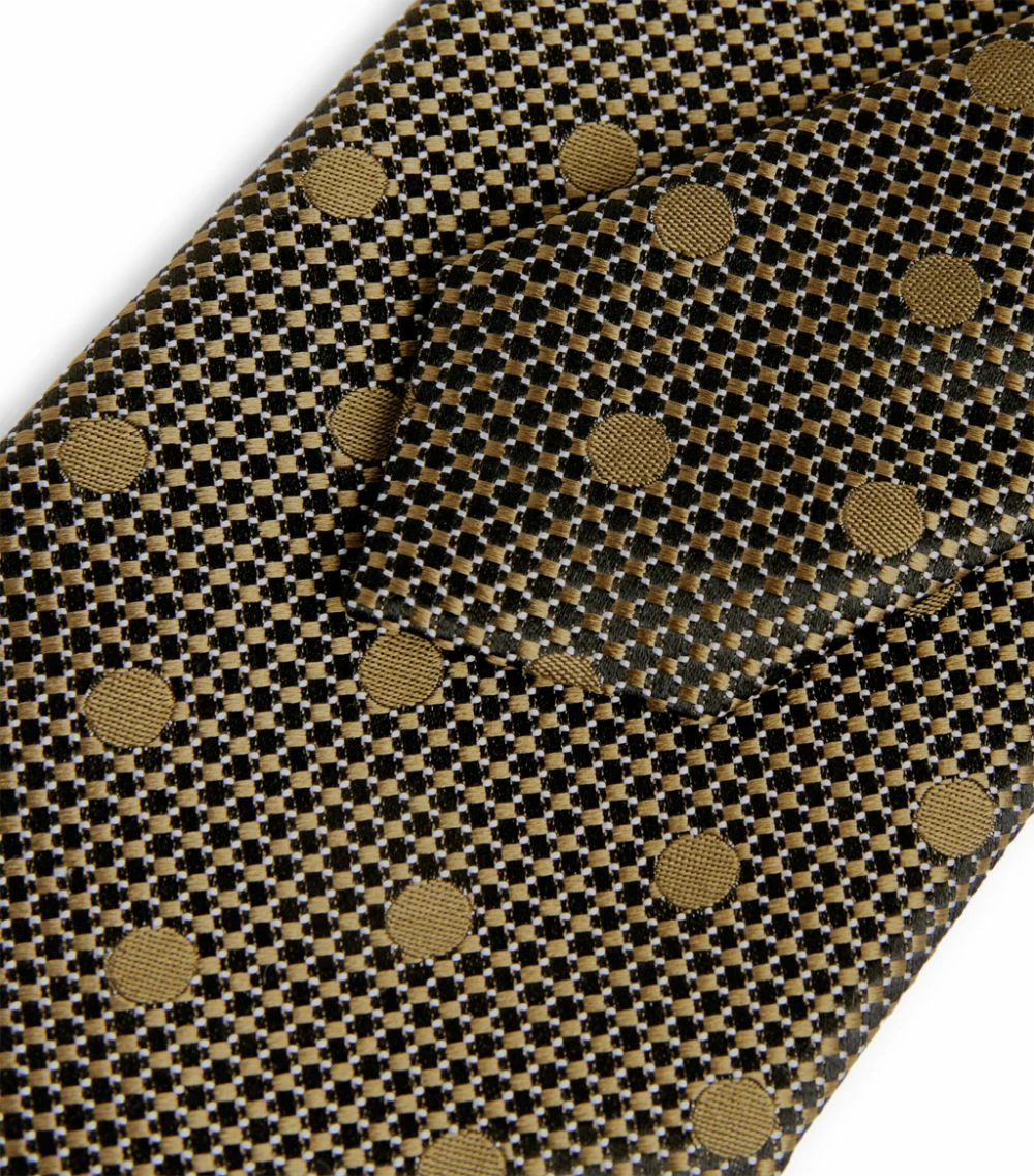 TOM FORD Silk Polka-Dot Tie 268 MD BGE FAN Neckties 3 TOM FORD Silk Polka-Dot Tie 268 MD BGE FAN Neckties - Image 3