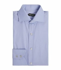 TOM FORD Slim Formal Shirt 432 BLU Formal Shirts