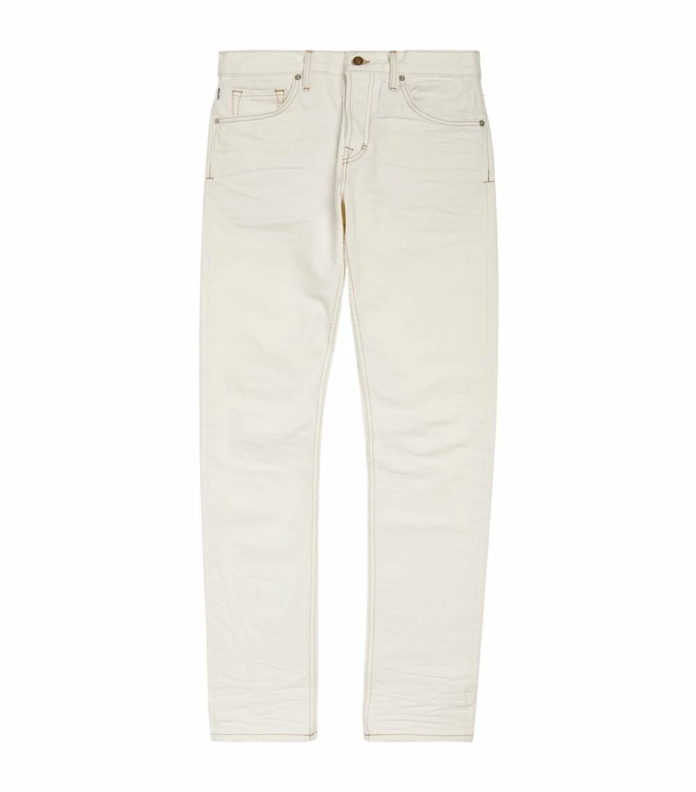 TOM FORD Slim Jeans 100 WHT SLD 1 TOM FORD Slim Jeans 100 WHT SLD