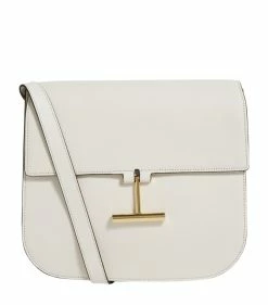 TOM FORD Small Leather Tara Shoulder Bag CHA Shoulder Bags