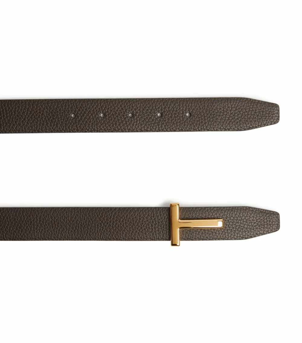 TOM FORD TF BELT TBAR LTHR RVRSBL C7906BROWNBLK Belts 2 TOM FORD TF BELT TBAR LTHR RVRSBL C7906BROWNBLK Belts - Image 2