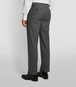 TOM FORD Windsor Check 3-Piece Suit 911R85 GREY POW 3 Piece Suits -Tom Ford Store tom ford windsor check 3 piece suit 16407534 31499445 1000